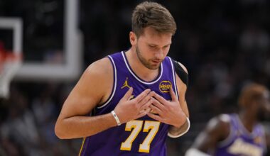 Lakers Superstar Luka Doncic Reps Dodgers After World Series Win