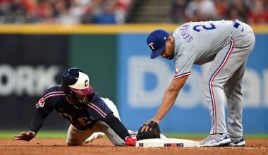 Texas Rangers v Cleveland Guardians