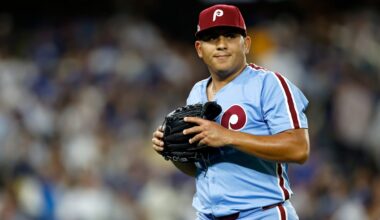 Division Series - Philadelphia Phillies v Los Angeles Dodgers - Game Three