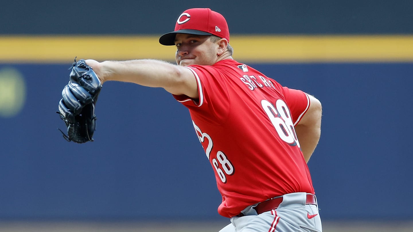 Cincinnati Reds pitcher Carson Spiers
