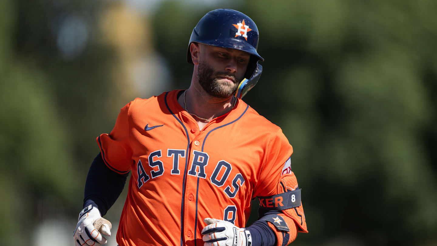 Houston Astros infielder Christian Walker