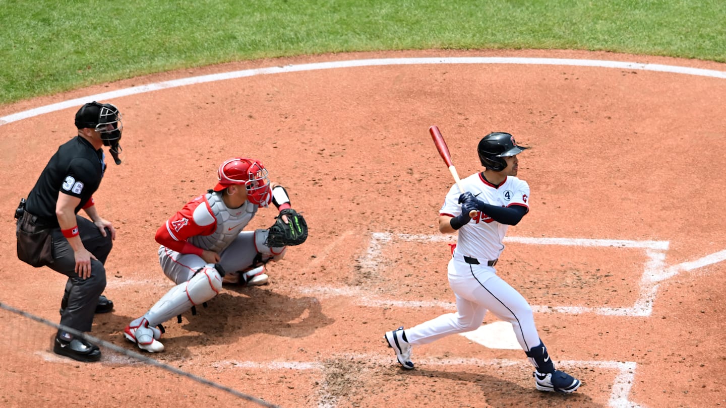 Los Angeles Angels v Cleveland Guardians