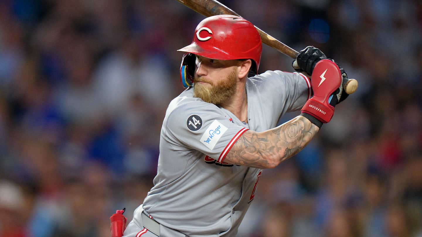 Cincinnati Reds outfielder Jake Fraley