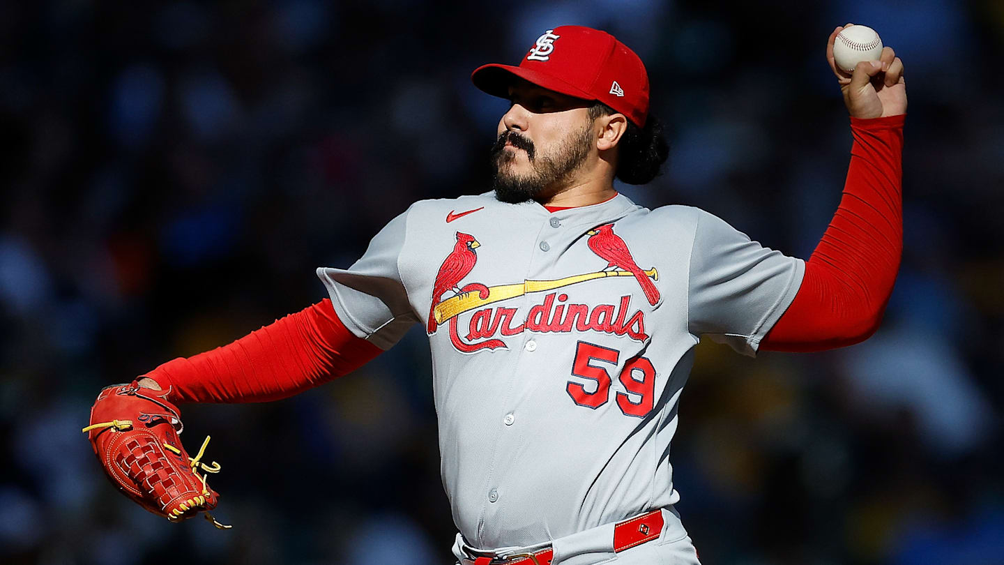 St. Louis Cardinals left-hander JoJo Romero