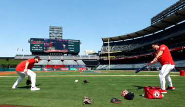 Los Angeles Dodgers v Los Angeles Angels
