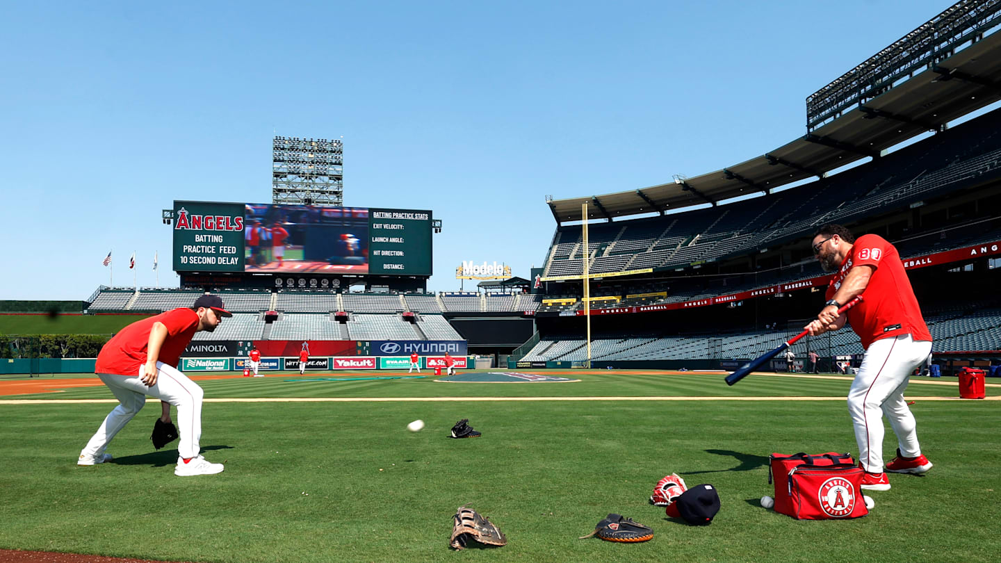 Los Angeles Dodgers v Los Angeles Angels