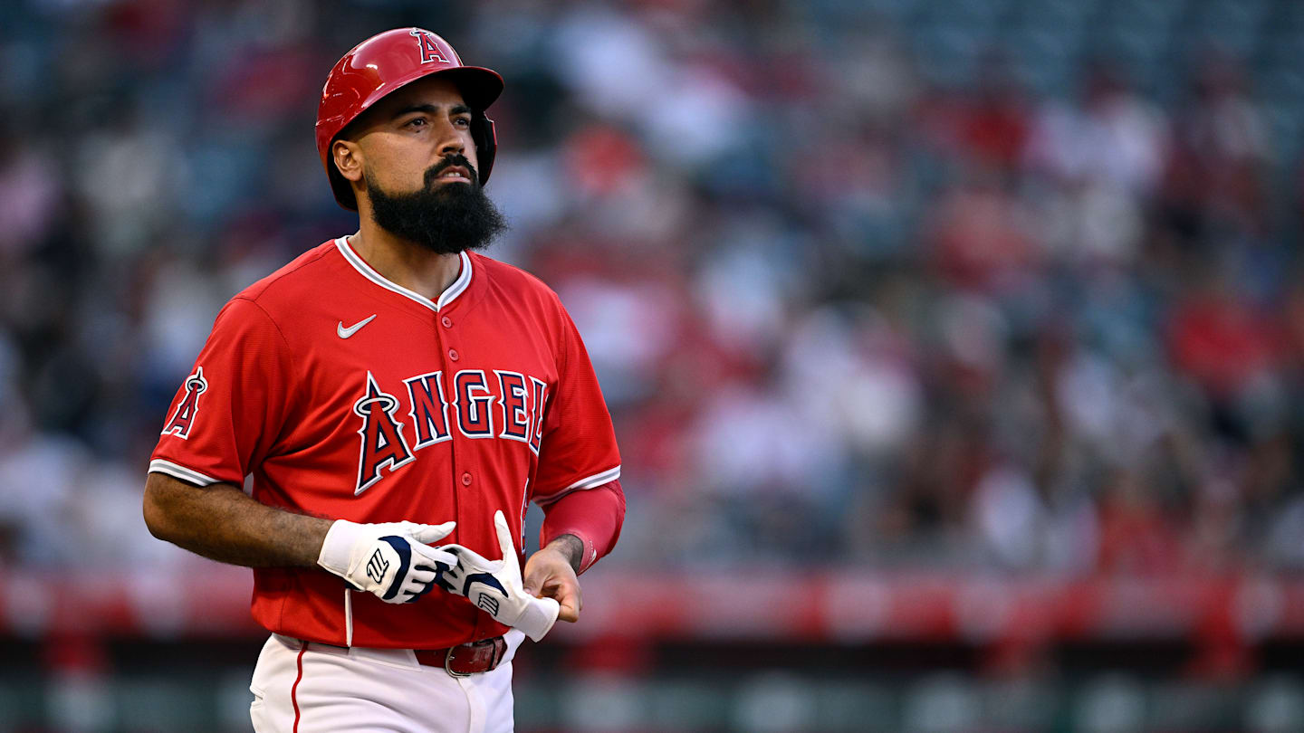 Atlanta Braves v Los Angeles Angels