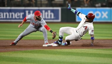 Los Angeles Angels v Arizona Diamondbacks