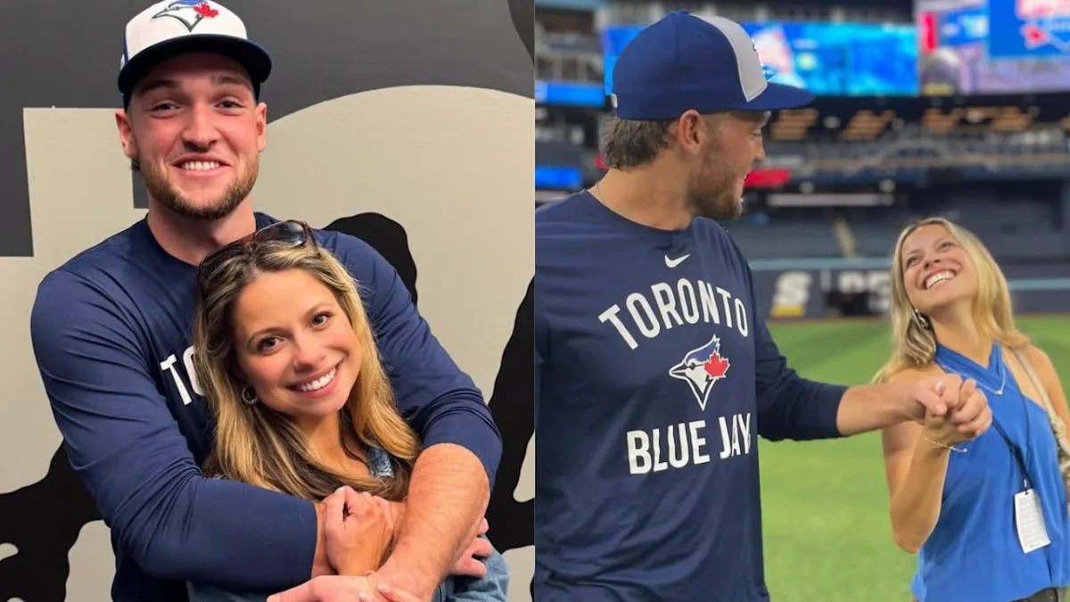 Trey Yesavage and girlfriend Taylor Frick are engaged: Toronto Blue Jays pitcher caps off rookie year with romantic beachside proposal