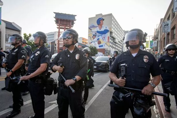 There has been several protests against federal immigration operations in Los Angeles.