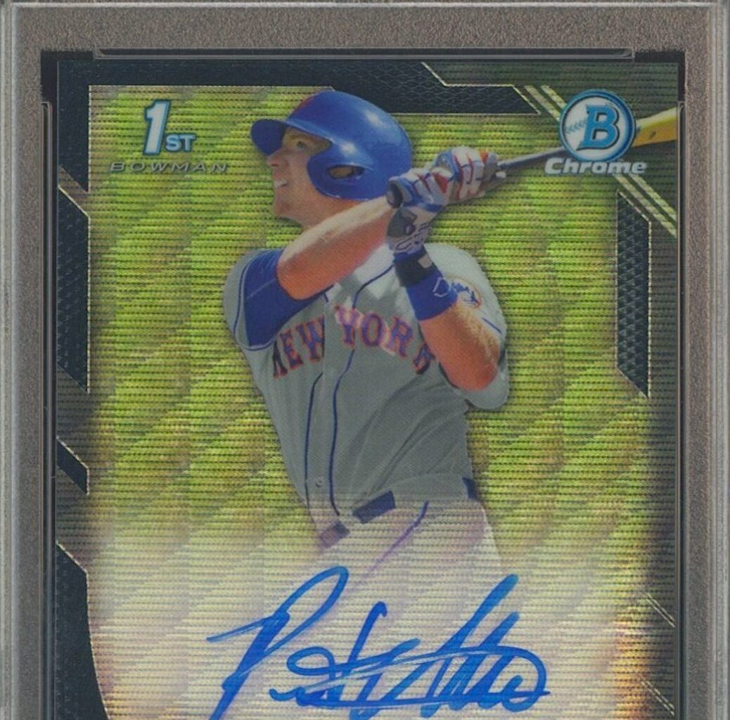 Pete Alonso has Mets fans sweating, but his rookie card is going deep
