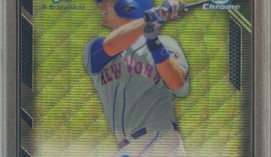 Pete Alonso has Mets fans sweating, but his rookie card is going deep