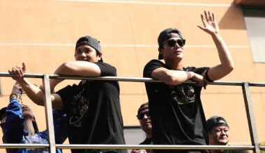 Dodgers celebrate historic back-to-back World Series titles with downtown parade