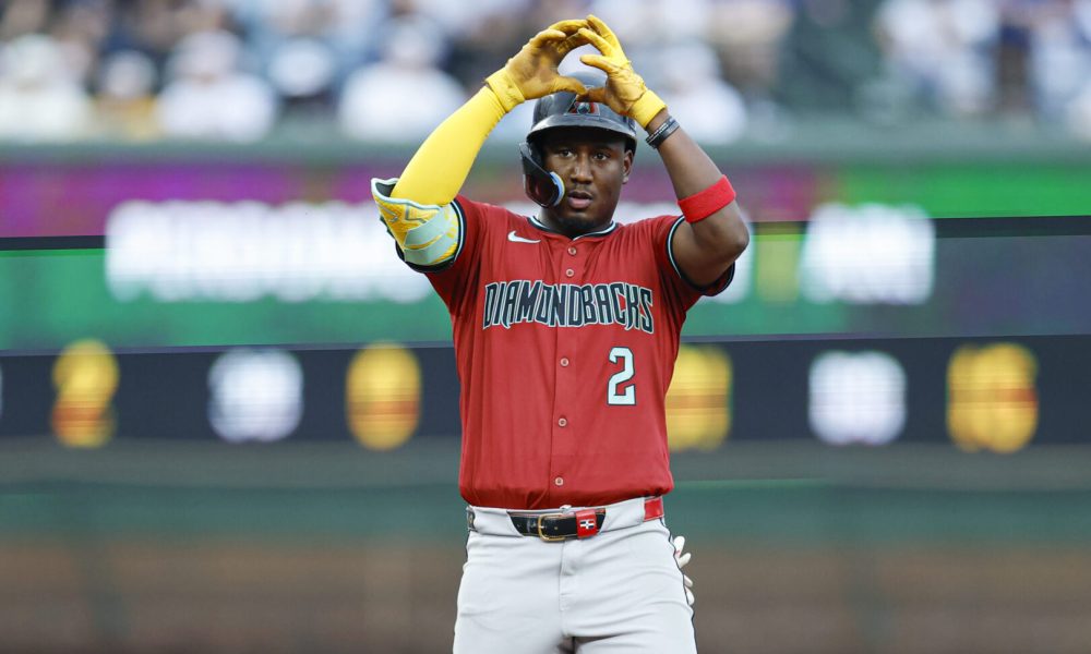 Geraldo Perdomo Arizona Diamondbacks MLB Wrigley Field