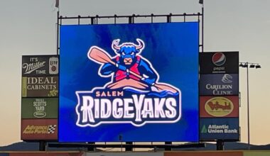 The Salem Red Sox rebrand as The Salem RidgeYaks