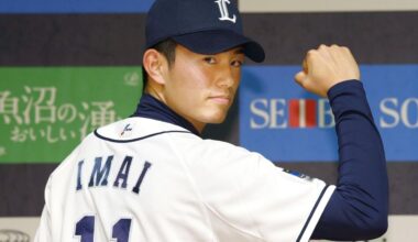 Japanese pitcher Tatsuya Imai to enter MLB posting process Nov. 19