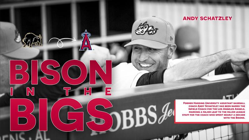 A Bison in the Bigs: Andy Schatzley Now An Angel in the Infield
