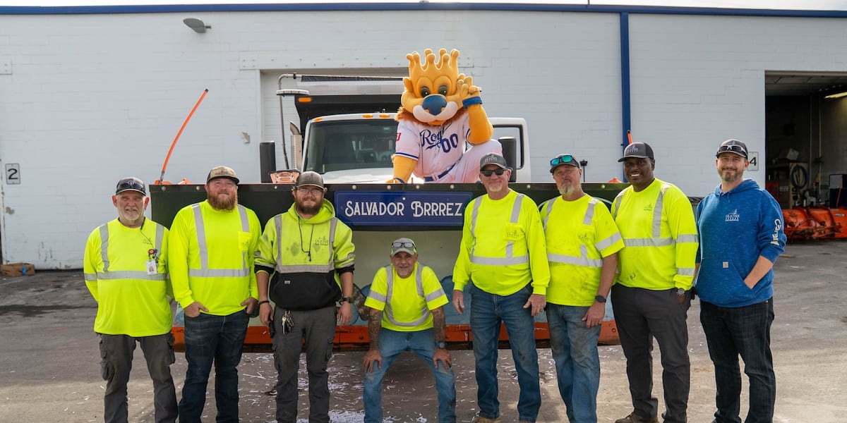 Olathe’s newest snowplow named after Royals great
