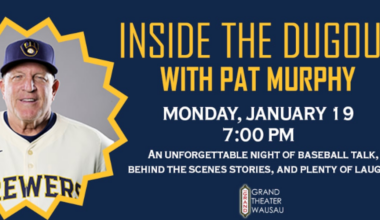 Go Inside the Dugout with Pat Murphy at the Grand Theater in January