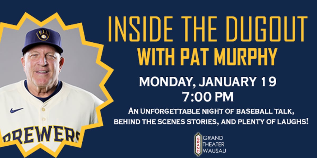 Go Inside the Dugout with Pat Murphy at the Grand Theater in January