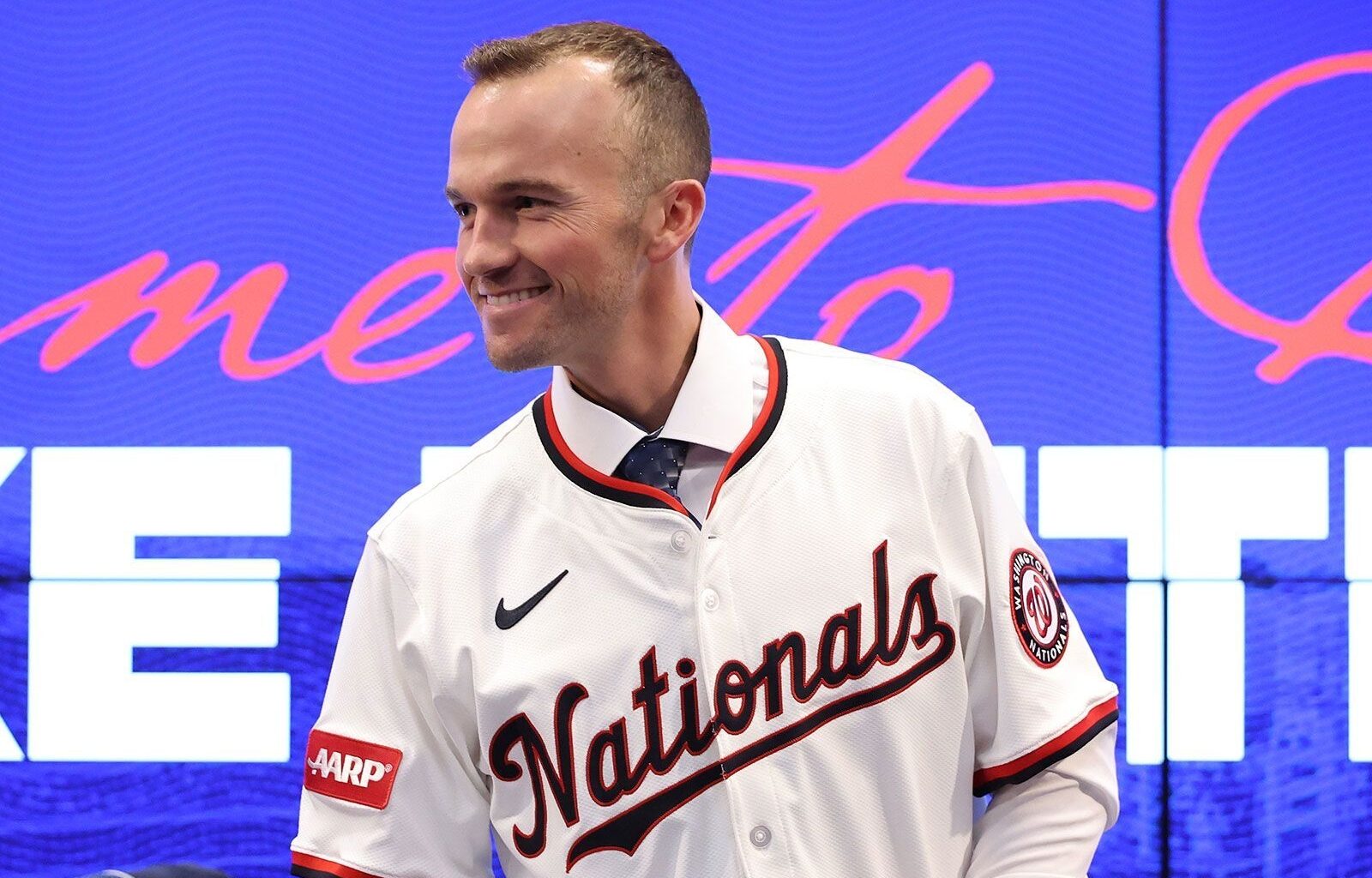 ‘All right, we’re doing this?’: Nationals new manager details how he became a dad and an MLB skipper in the same day