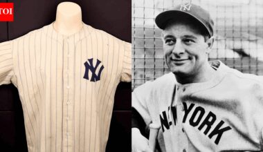 How far can bidding rise on Lou Gehrig’s 1937 Yankees jersey after experts placed it above $3 million | MLB News
