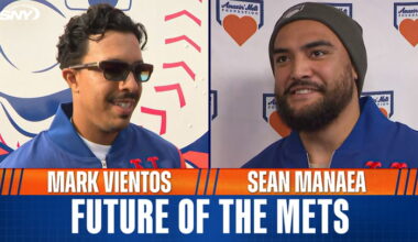 Mark Vientos and Sean Manaea on future of the Mets