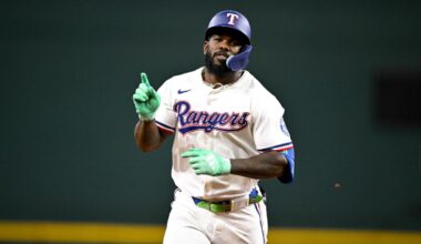 Rangers non-tender two-time All-Star Adolis García