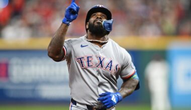 Rangers move on from 2023 World Series hero Adolis Garcia, C Jonah Heim
