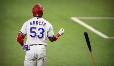 Rangers Shopping Jonah Heim and Adolis Garcia