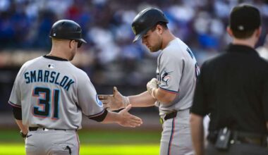 Marlins Find Replacement for Tyler Smarslok as First Base Coach