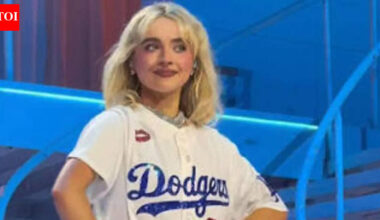 Sabrina Carpenter stuns Los Angeles crowd as she proudly wears Los Angeles Dodgers jersey during huge tour show | MLB News
