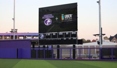 North Alabama becomes first NCAA Baseball program to adopt UberDisplay Rubberized LED Technology