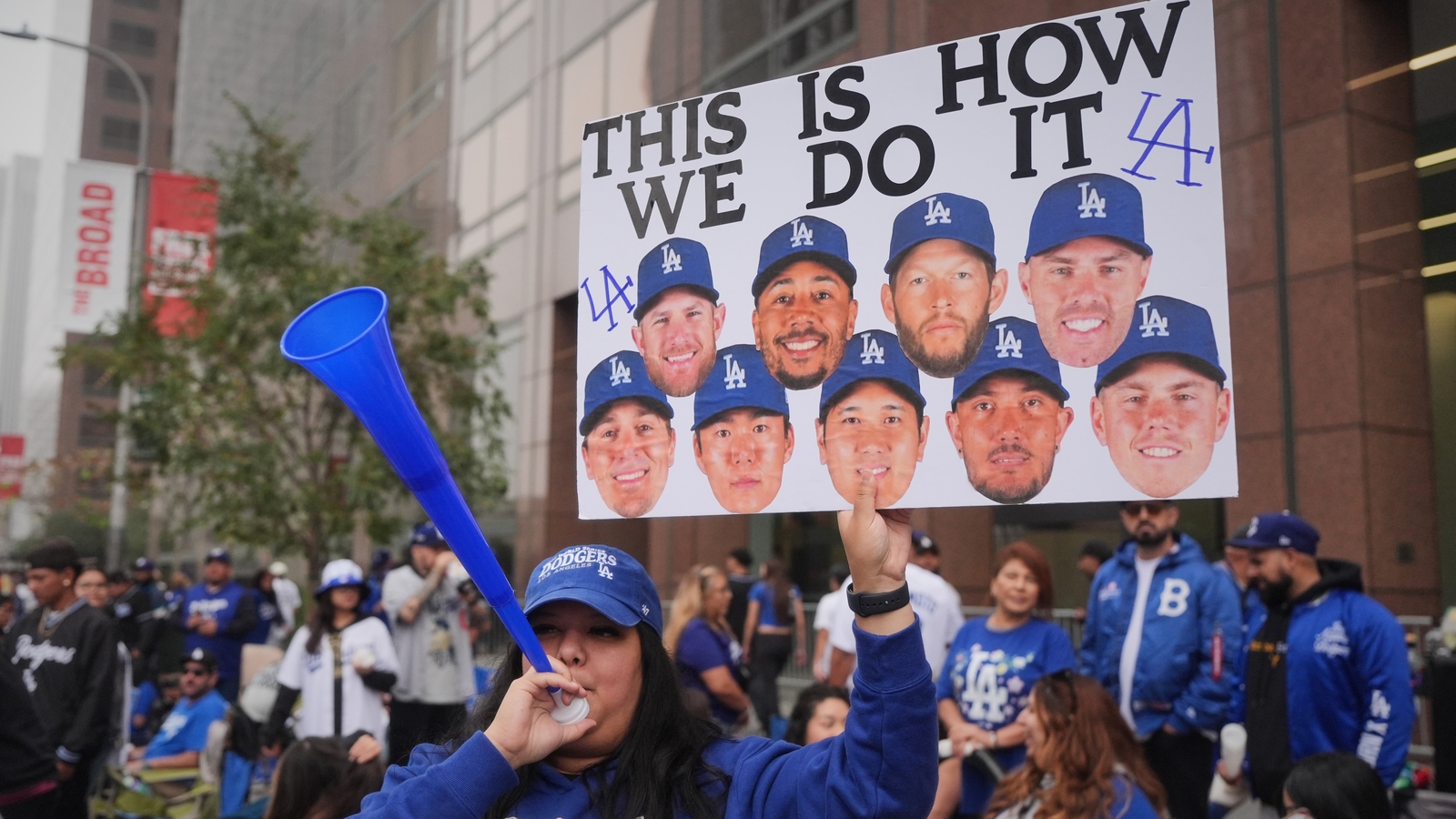 Dodger parade, celebration expected to bring thousands of fans to downtown Los Angeles