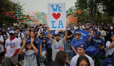 The Dodgers won, but their silence was a loss for LA