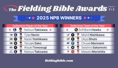 2025 NPB Fielding Bible Award Winners
