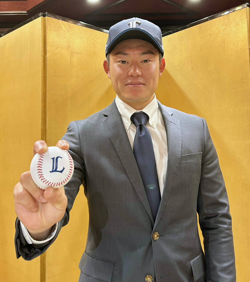 Sophia University pitcher Yuma Masaki, who was selected 6th in the Seibu development draft, has signed a provisional contract.