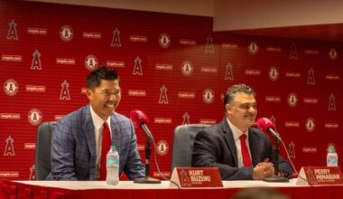 Angels coaching staff starting to shape out, Perry Minasian confident in outfield group