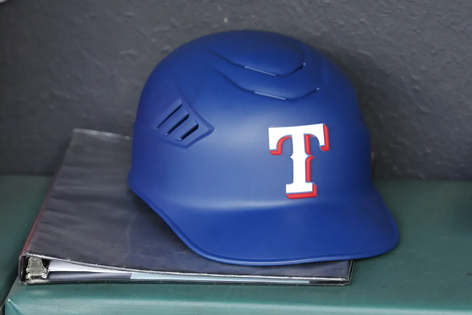 Texas Rangers helmet
