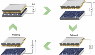 Synthesis and applications of NPB derivatives as hole transport molecules for performance manipulation of fiber-based triboelectric nanogenerators