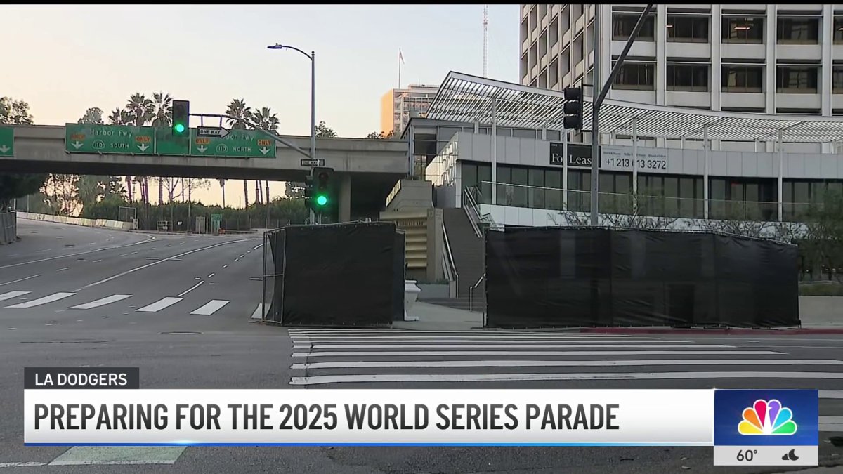 Downtown LA prepares for 2025 World Series Dodgers parade – NBC Los Angeles