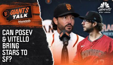 Can Buster Posey and Tony Vitello attract free-agent stars for Giants? – NBC Sports Bay Area & California