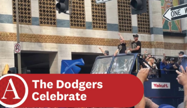 Hundreds of thousands flood DTLA for the Dodgers’ championship parade – Annenberg Media