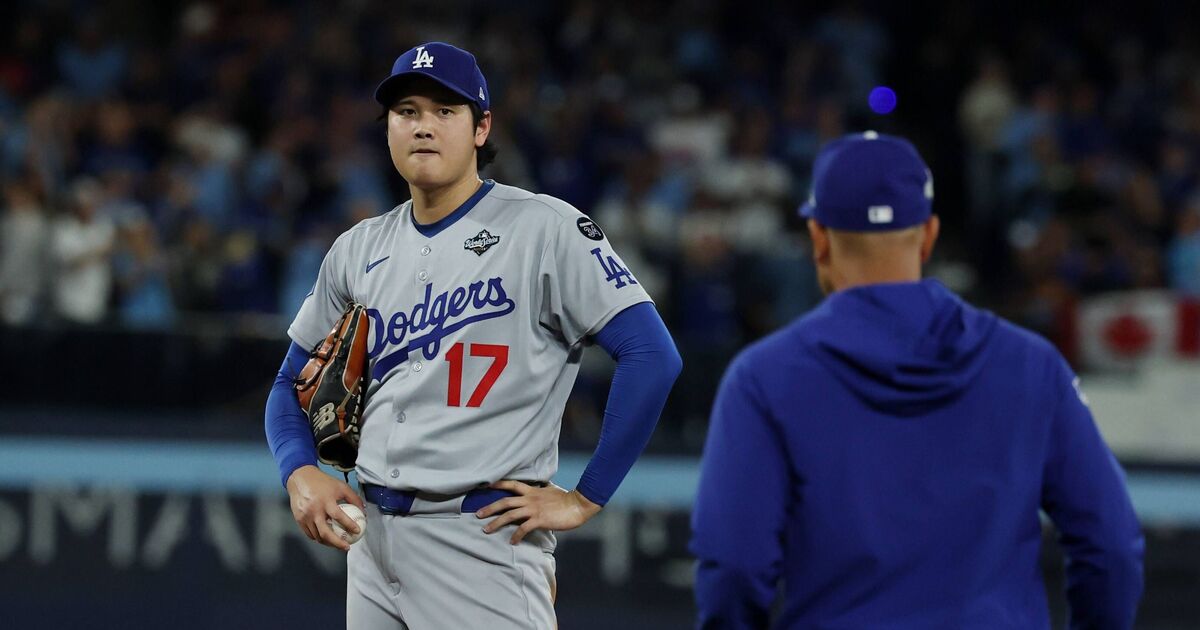 Ohtani's reaction to Bichette HR says it all as star pulled - Baseball - Sports