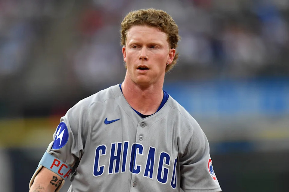 Chicago Cubs center fielder Pete Crow-Armstrong (4) © Patrick Gorski-Imagn Images