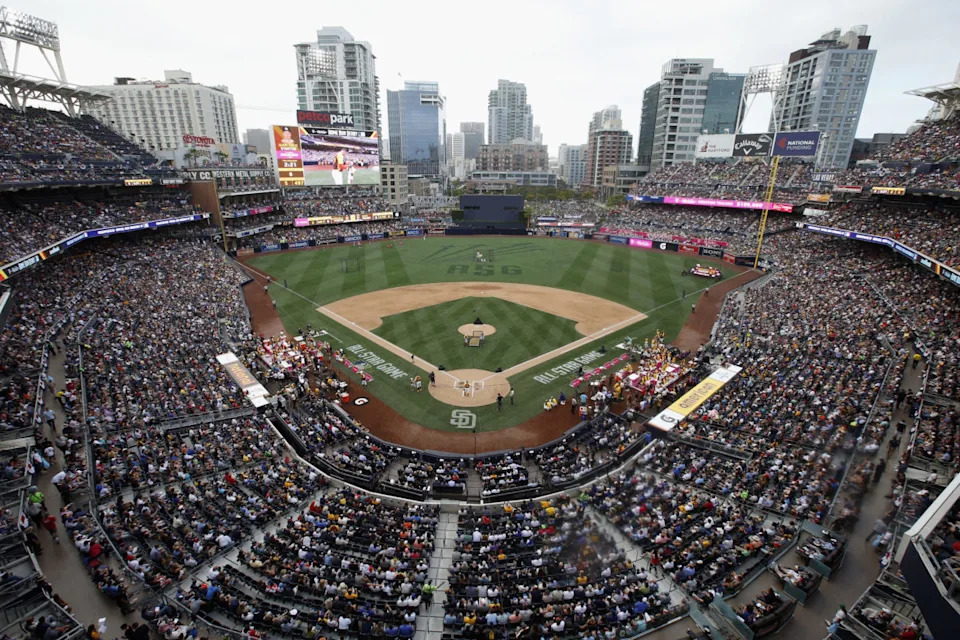 SAN DIEGO, CA - JULY 11: A general view of the ballpark during the T-Mobile Home Run Derby at PETCO Park on July 11, 2016 in San Diego, California. (Photo by Todd Warshaw/Getty Images)Getty Images&period;