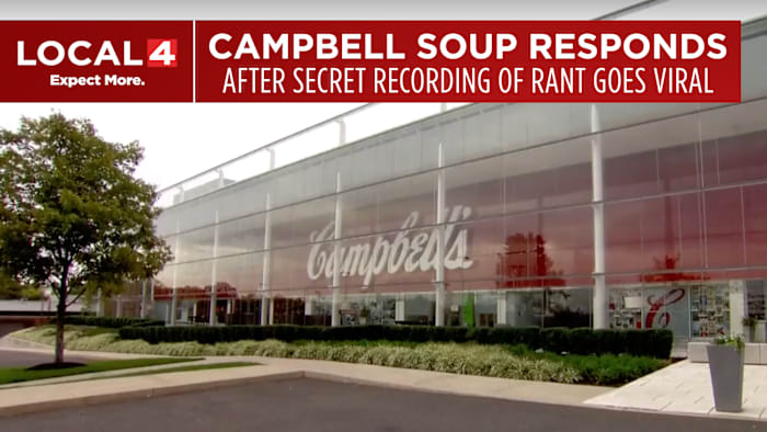 Campbell Soup responds after VP’s secretly recorded rant goes viral