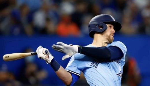 Former Toronto Blue Jays outfielder Bradley Zimmer