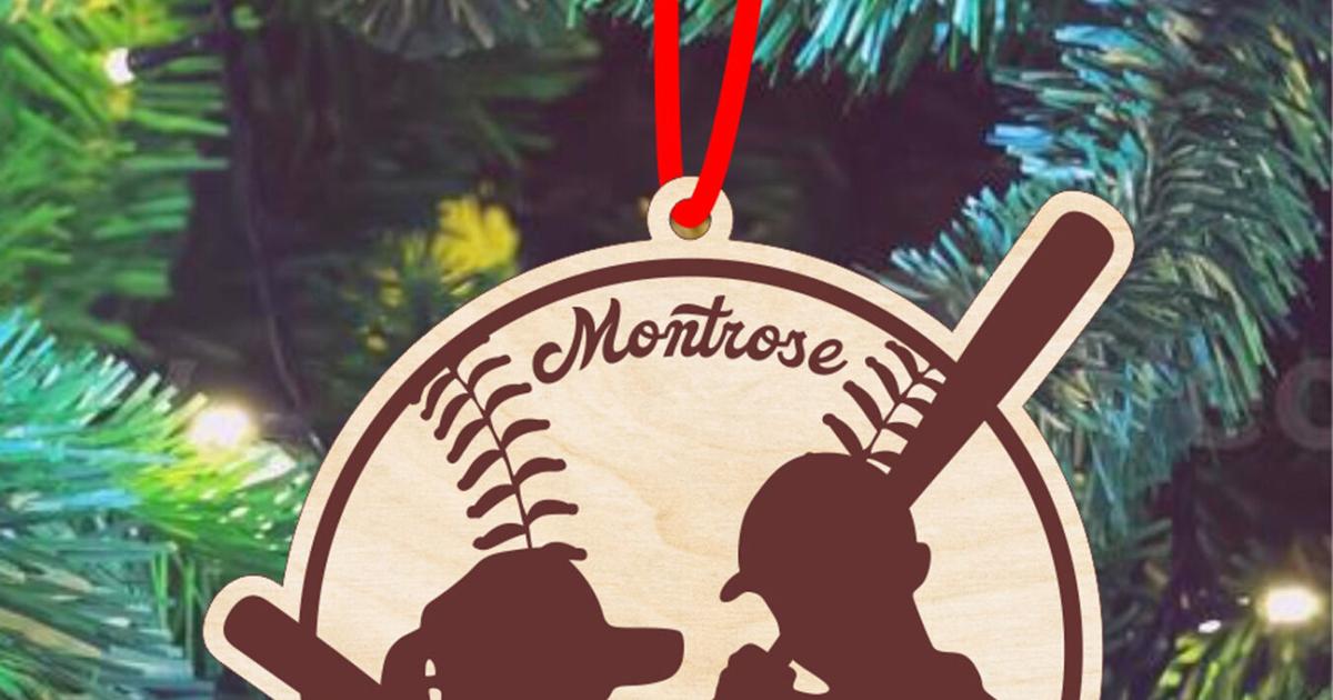2025 ornament honors Montrose baseball history | Daily Gate City - Keokuk, Iowa
