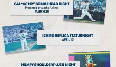 Mariners release 2026 promotions schedule | Sports